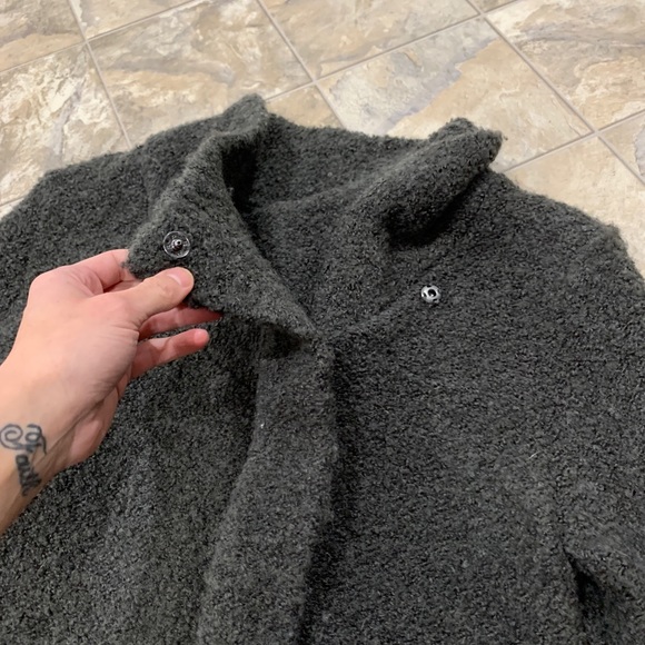 ANN TAYLOR Wool Fuzzy Sweater Jacket - Picture 5 of 10